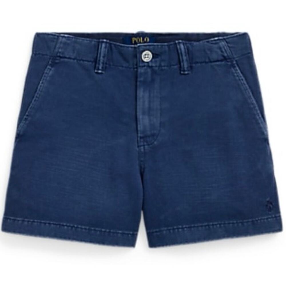 New Polo Ralph Lauren Blue Shorts sz 10 Blue Chino Shorts